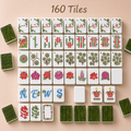 Bamboo Grove American Mahjong set with 160 tiles